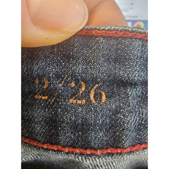 Talbots Women's High Rise Straight Denim Jeans Regular-Fit Blue Size 26 - Picture 4 of 5